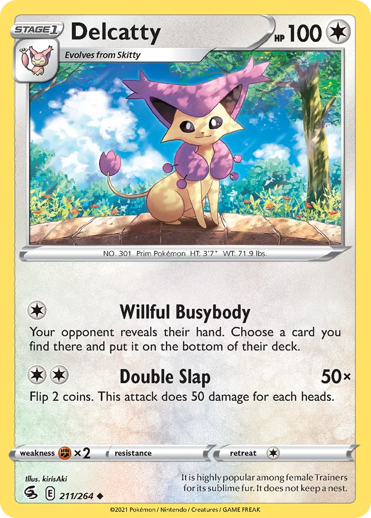 Delcatty from SWSH08: Fusion Strike - Pokemon