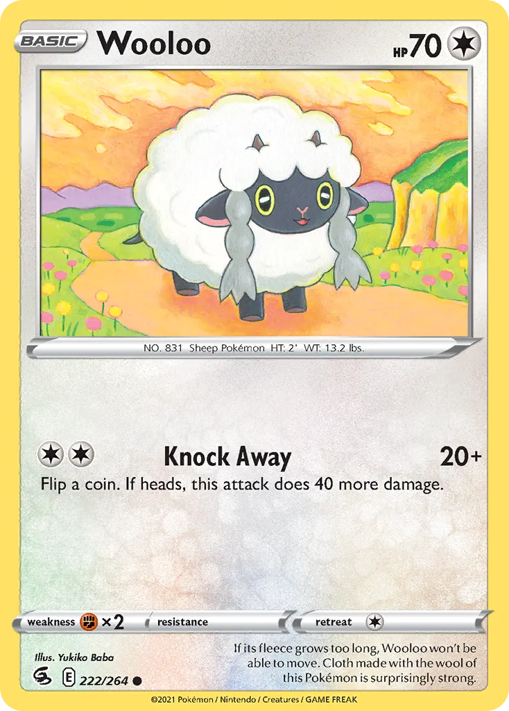 Wooloo — SWSH08: Fusion Strike — Pokémon