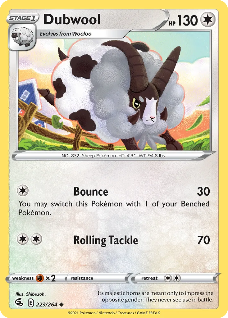 Moumouflon from SWSH08: Fusion Strike - Pokemon
