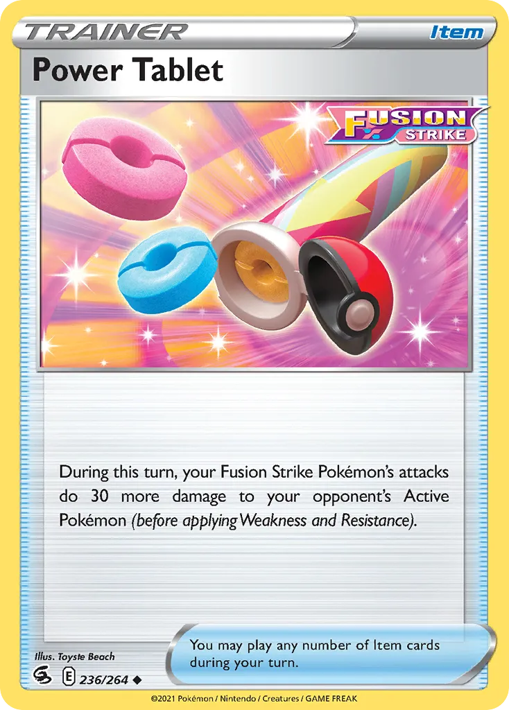 Pastille Puissance — SWSH08: Fusion Strike — Pokémon