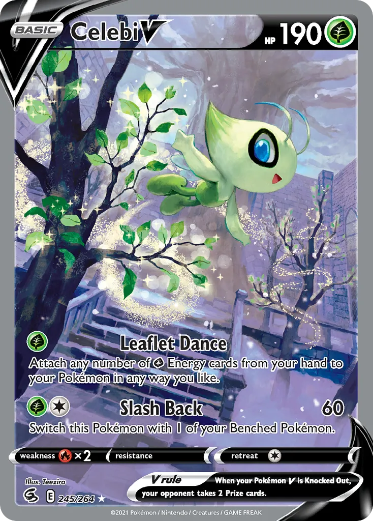 Celebi V — SWSH08: Fusion Strike — Pokemon