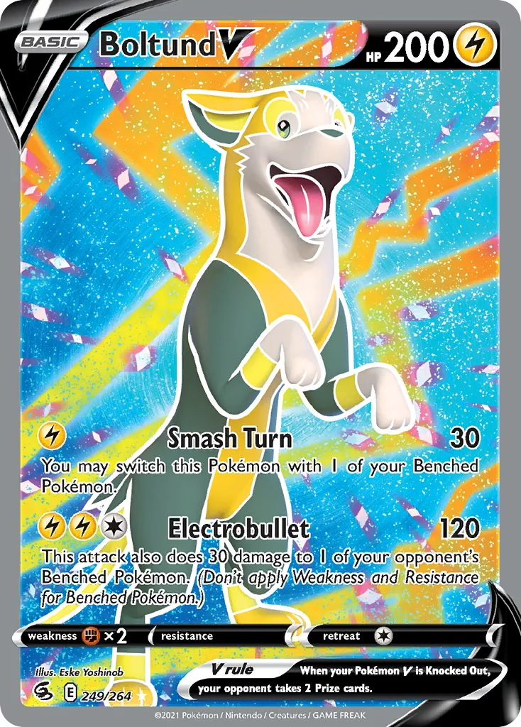 Boltund V — SWSH08: Fusion Strike — Pokémon