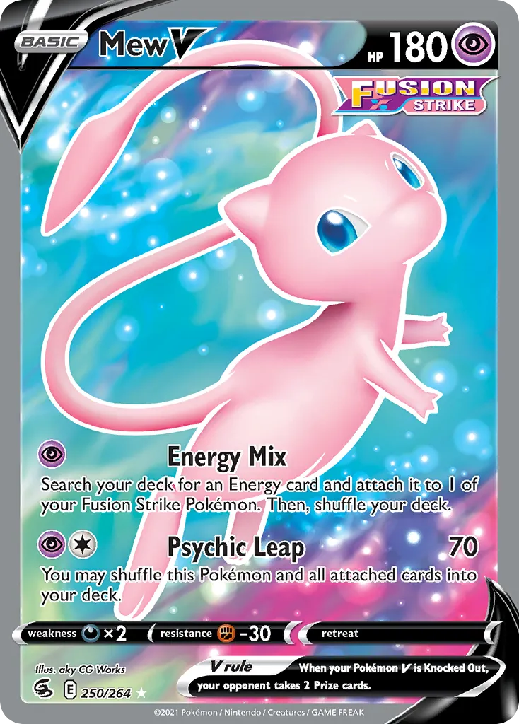 Mew V — SWSH08: Fusion Strike — Pokémon