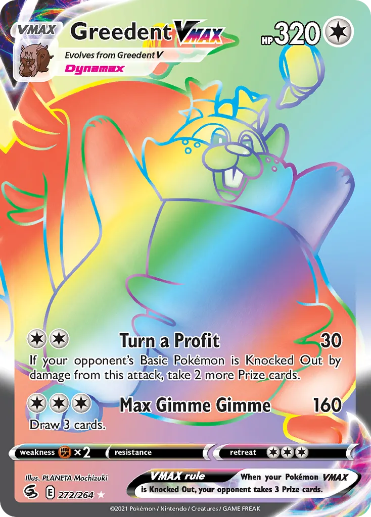 Rongrigou VMAX from SWSH08: Fusion Strike - Pokemon
