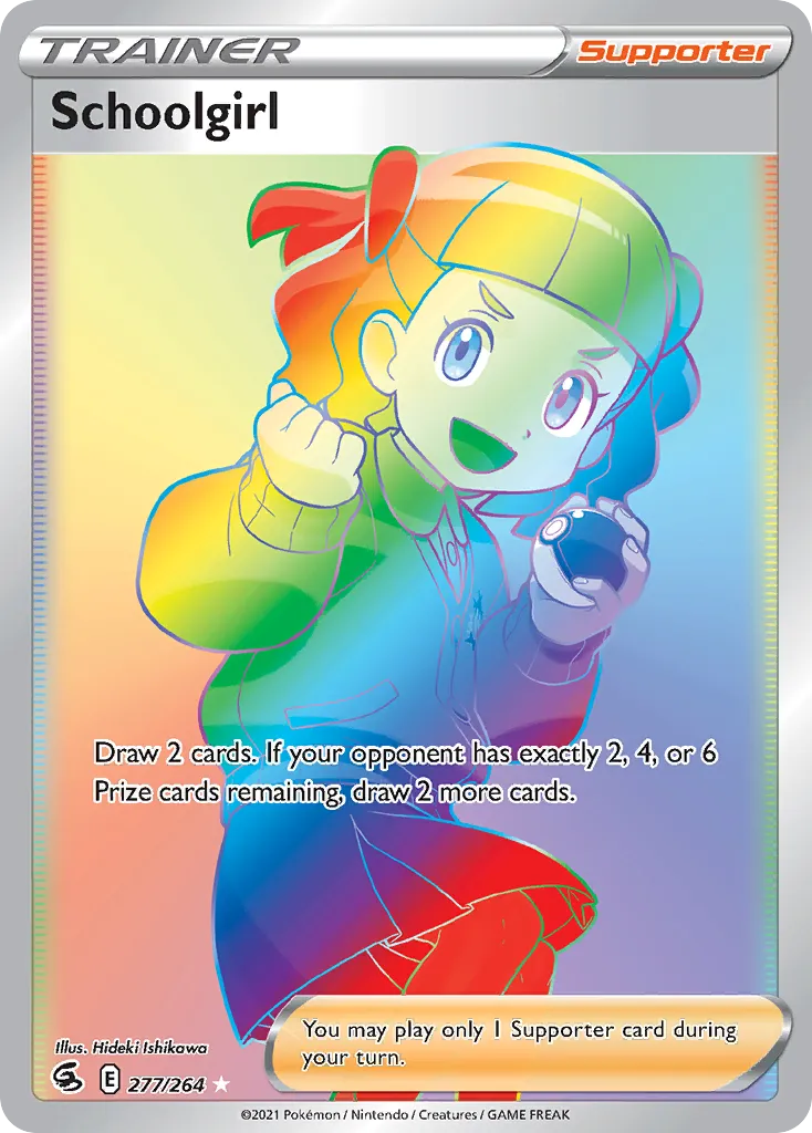 Schoolgirl from SWSH08: Fusion Strike - Pokemon