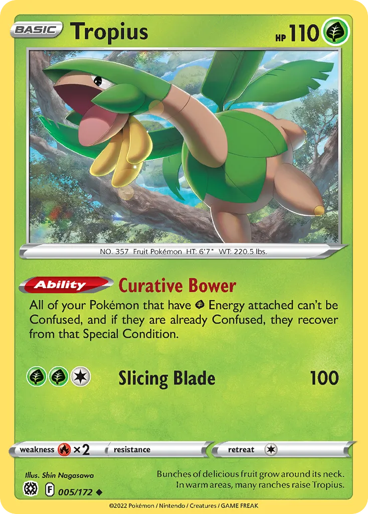 Tropius — SWSH09: Brilliant Stars — Pokémon