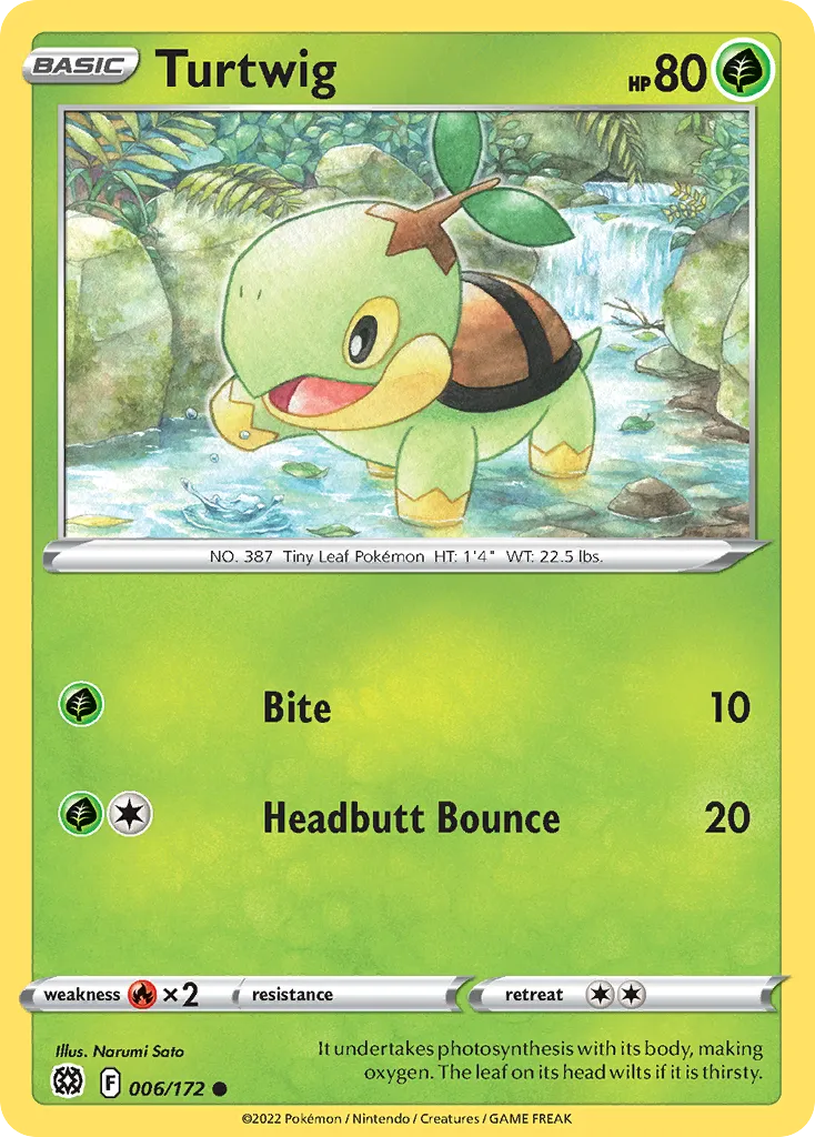 Turtwig — SWSH09: Brilliant Stars — Pokemon