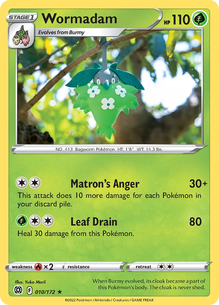 Wormadam — SWSH09: Brilliant Stars — Pokémon