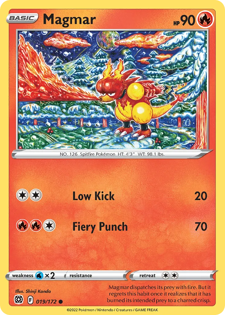 Magmar — SWSH09: Brilliant Stars — Pokemon