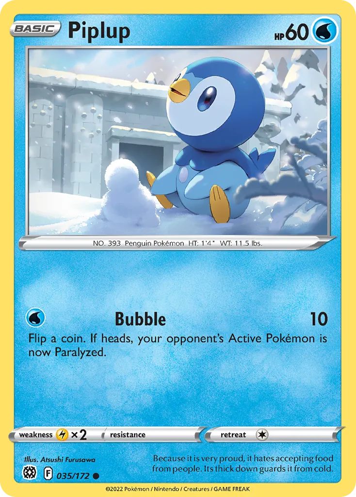 Tiplouf — SWSH09: Brilliant Stars — Pokémon