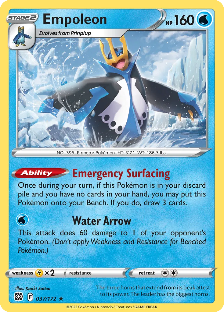 Empoleon — SWSH09: Brilliant Stars — Pokémon
