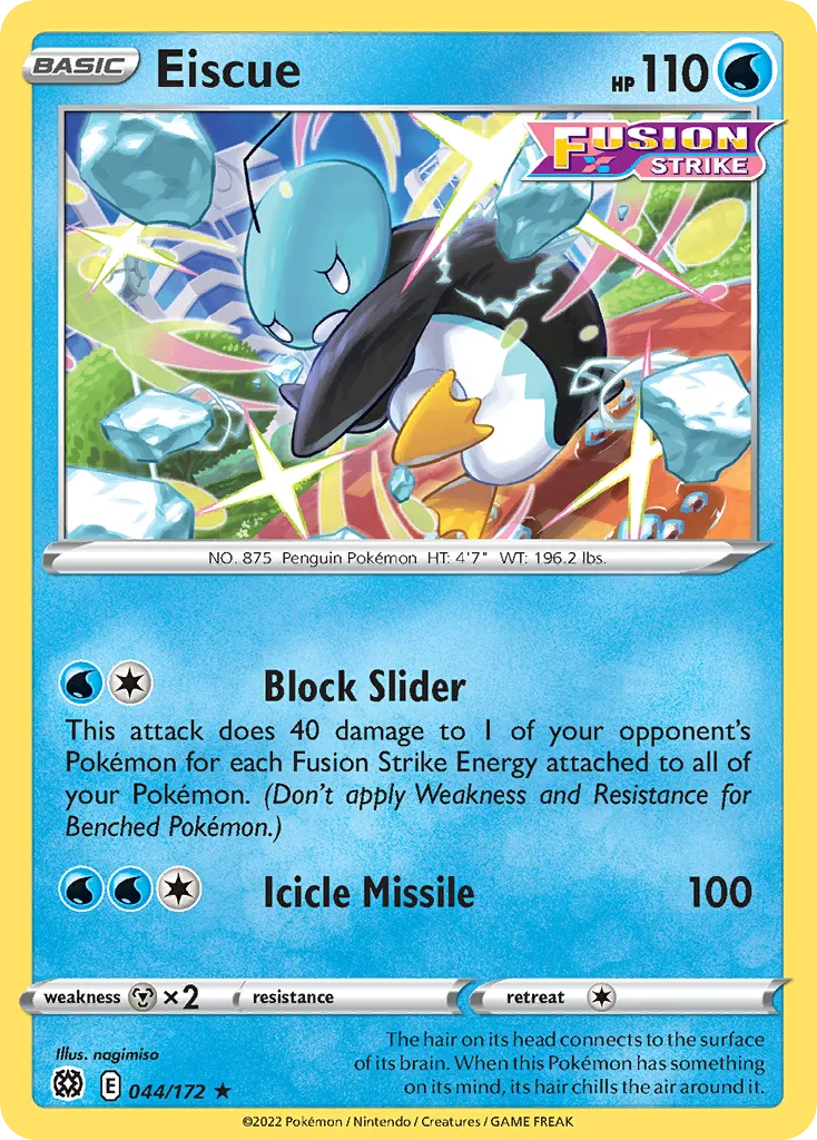 Eiscue — SWSH09: Brilliant Stars — Pokémon