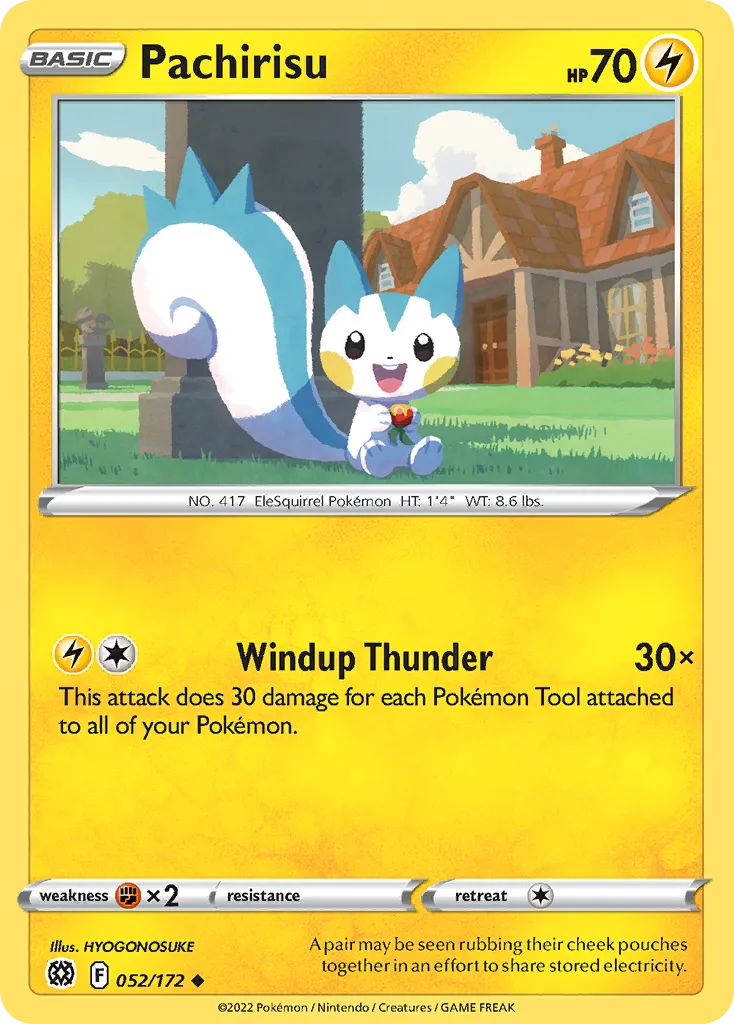 Pachirisu — SWSH09: Brilliant Stars — Pokemon