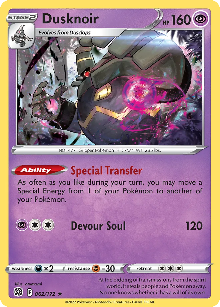 Dusknoir — SWSH09: Brilliant Stars — Pokémon