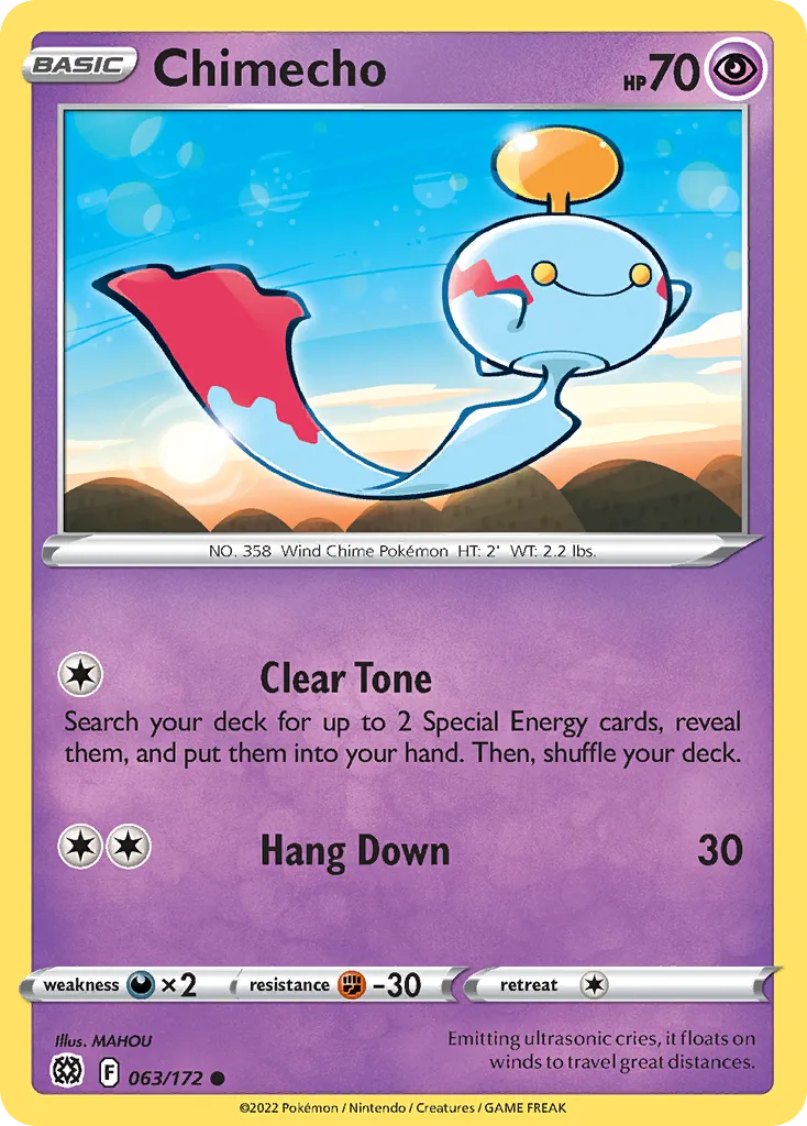 Chimecho — SWSH09: Brilliant Stars — Pokémon