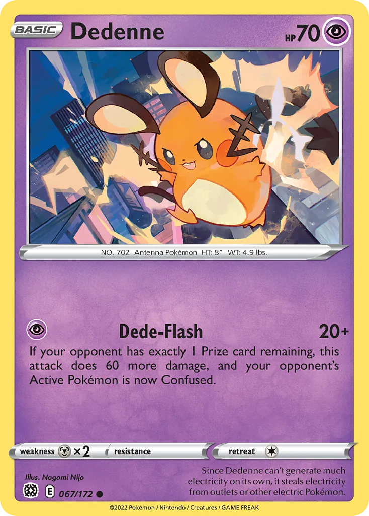 Dedenne — SWSH09: Brilliant Stars — Pokémon