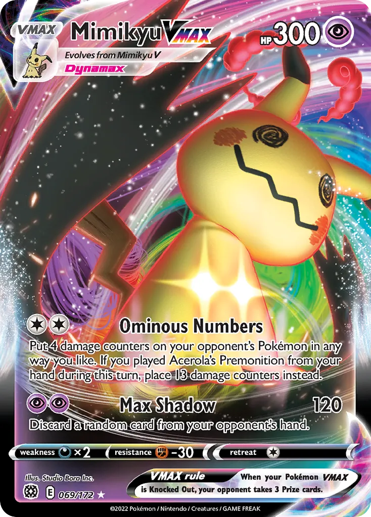 Mimikyu VMAX — SWSH09: Brilliant Stars — Pokémon