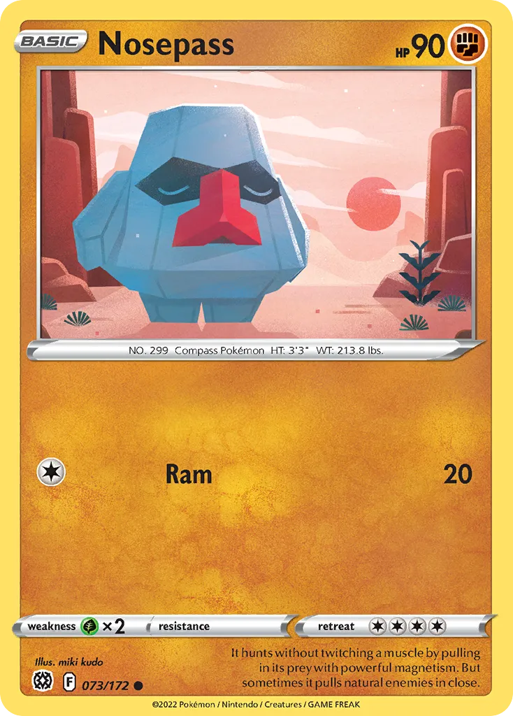 Nosepass — SWSH09: Brilliant Stars — Pokemon
