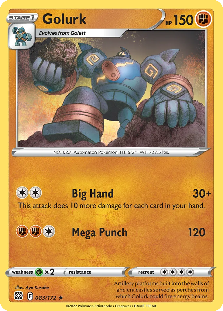 Golurk — SWSH09: Brilliant Stars — Pokémon
