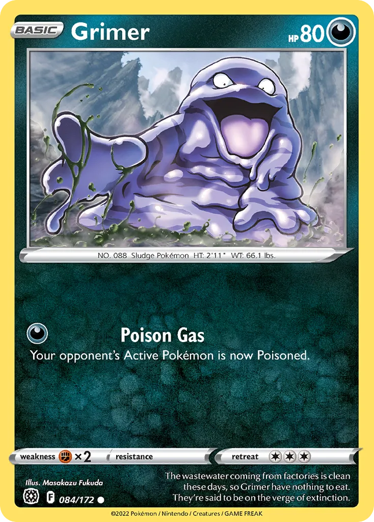 Grimer — SWSH09: Brilliant Stars — Pokémon