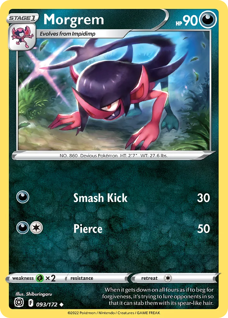 Morgrem — SWSH09: Brilliant Stars — Pokemon