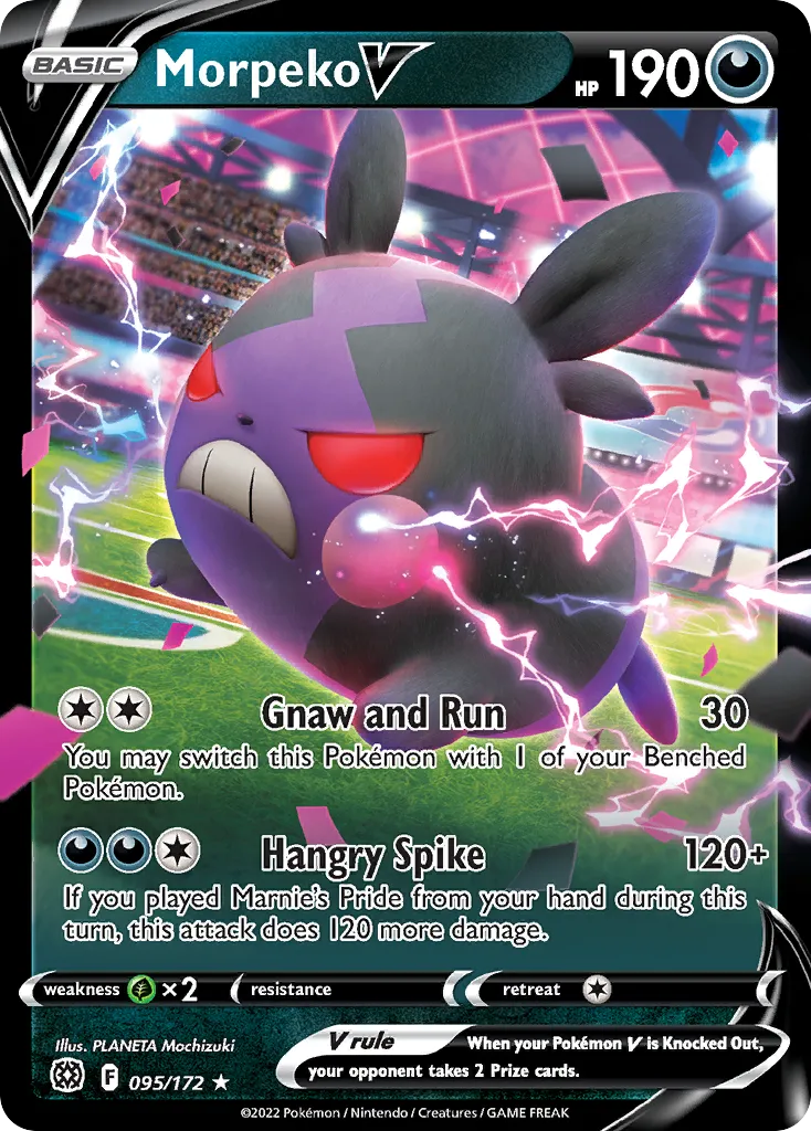 Morpeko V — SWSH09: Brilliant Stars — Pokemon