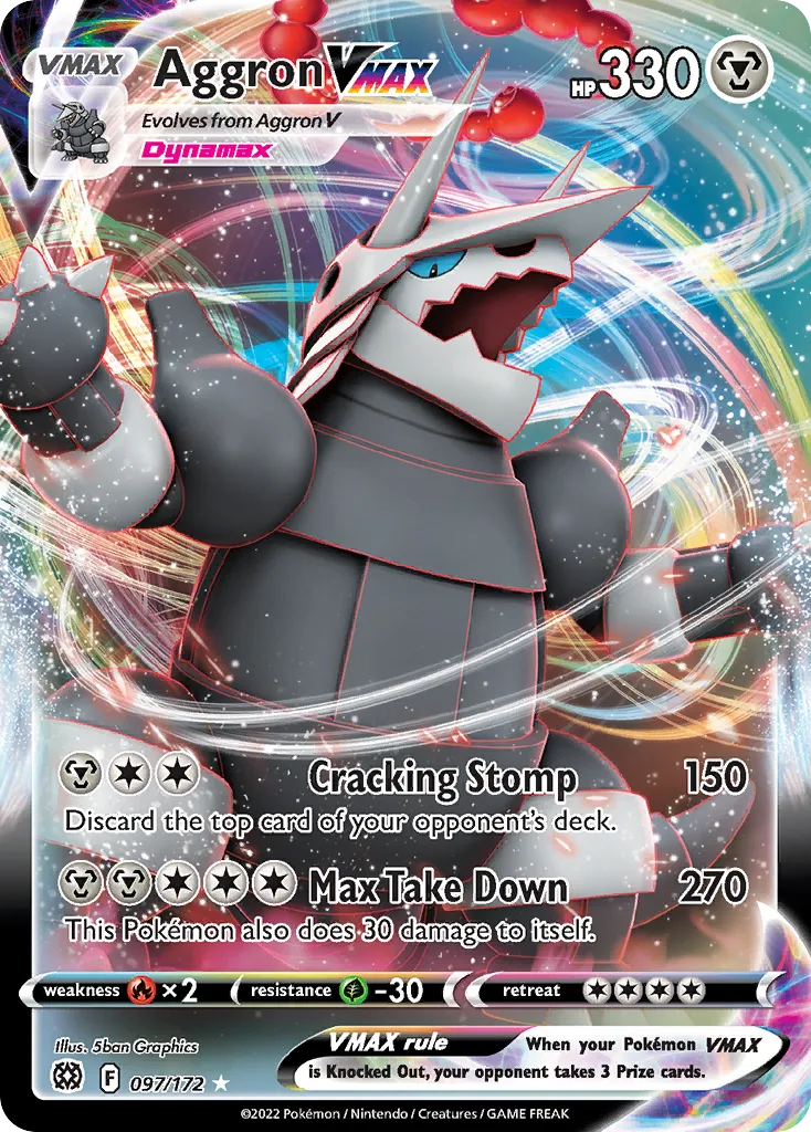 Galeking VMAX from SWSH09: Brilliant Stars - Pokemon