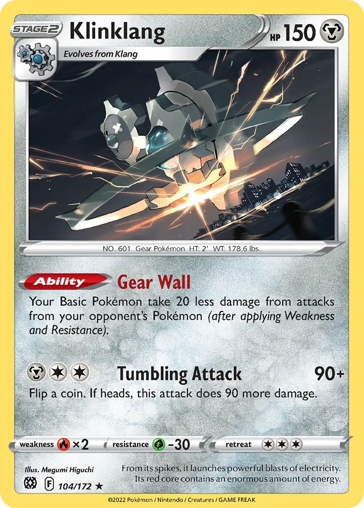 Klinklang from SWSH09: Brilliant Stars - Pokemon