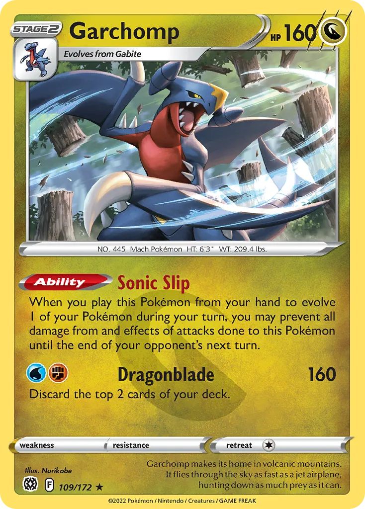 Garchomp — SWSH09: Brilliant Stars — Pokémon