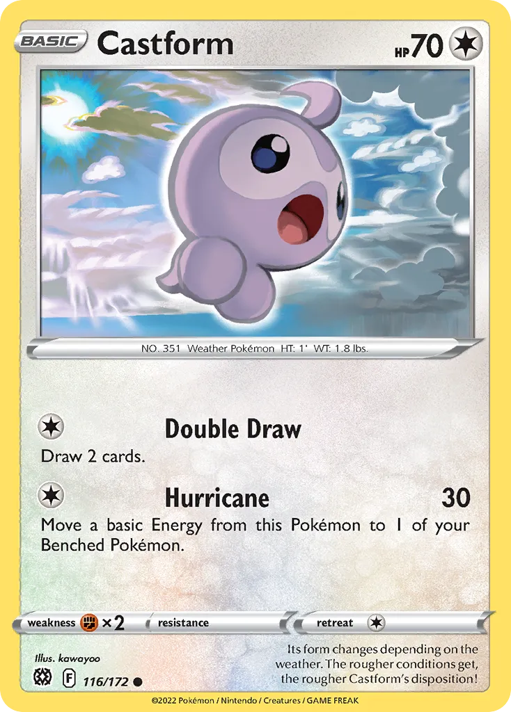 Castform — SWSH09: Brilliant Stars — Pokémon