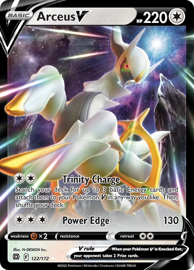 Arceus V — SWSH09: Brilliant Stars — Pokémon