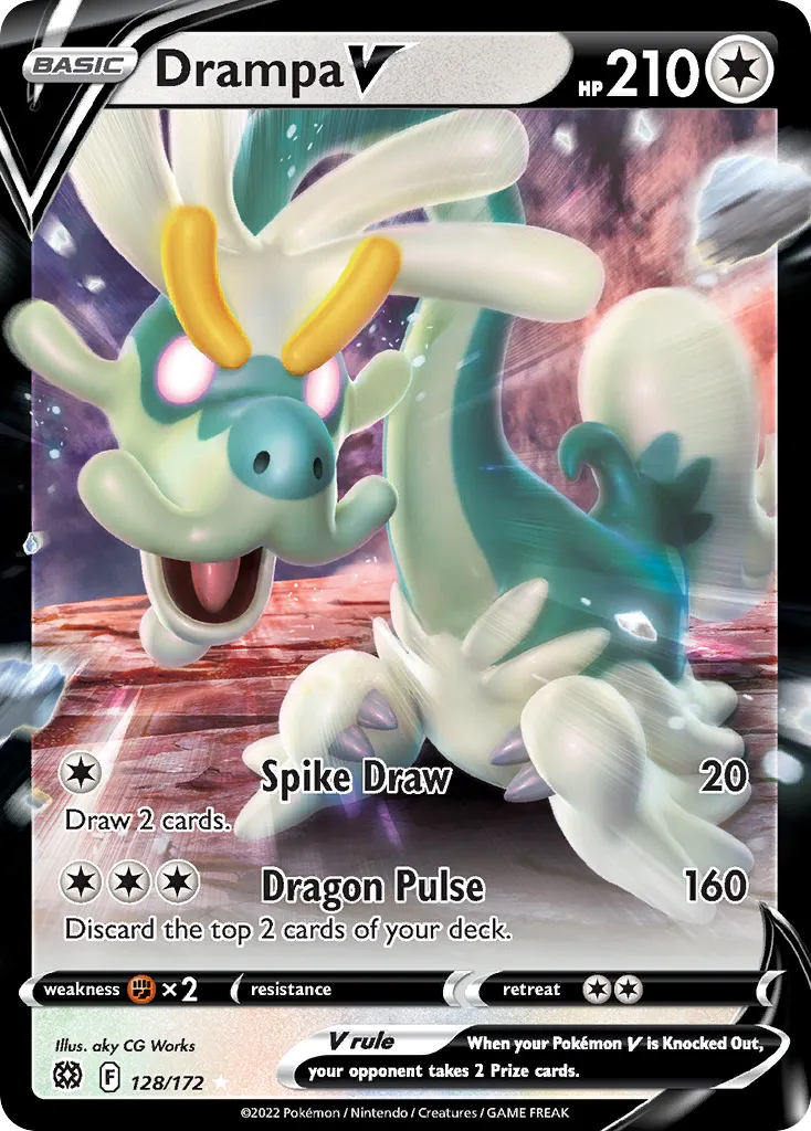 Drampa V — SWSH09: Brilliant Stars — Pokémon