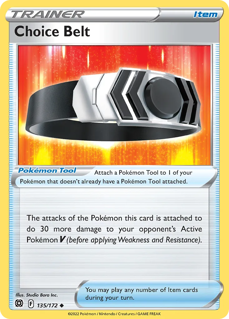 Choice Belt — SWSH09: Brilliant Stars — Pokémon