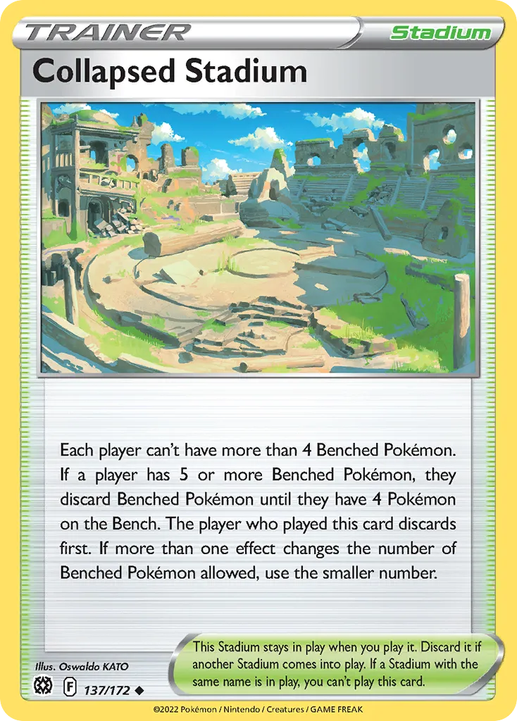 Stade en Ruines — SWSH09: Brilliant Stars — Pokémon