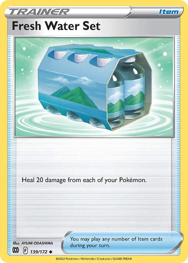 Pack d'Eau Fraîches — SWSH09: Brilliant Stars — Pokémon