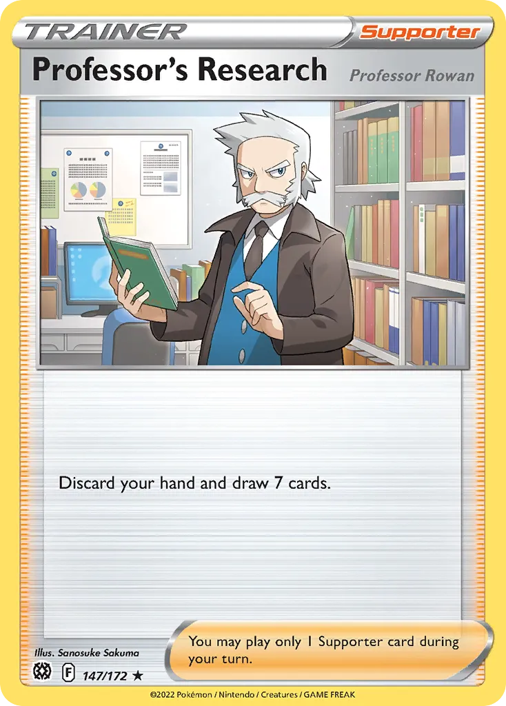 Professor's Research — SWSH09: Brilliant Stars — Pokémon