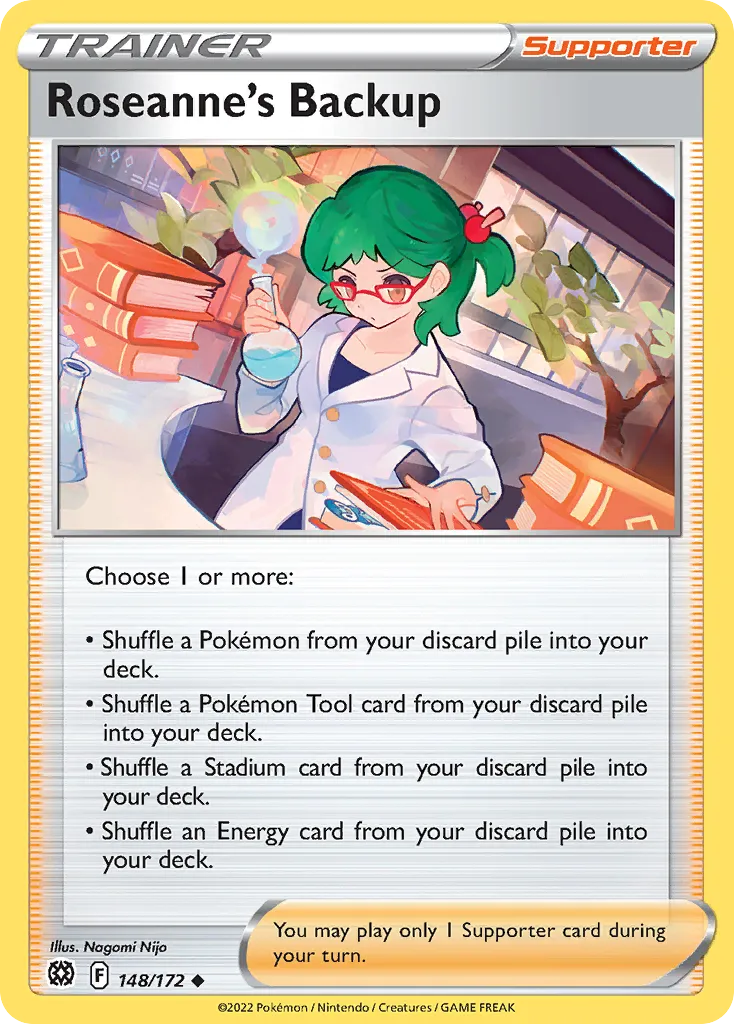 Sauvegarde de Rose — SWSH09: Brilliant Stars — Pokémon
