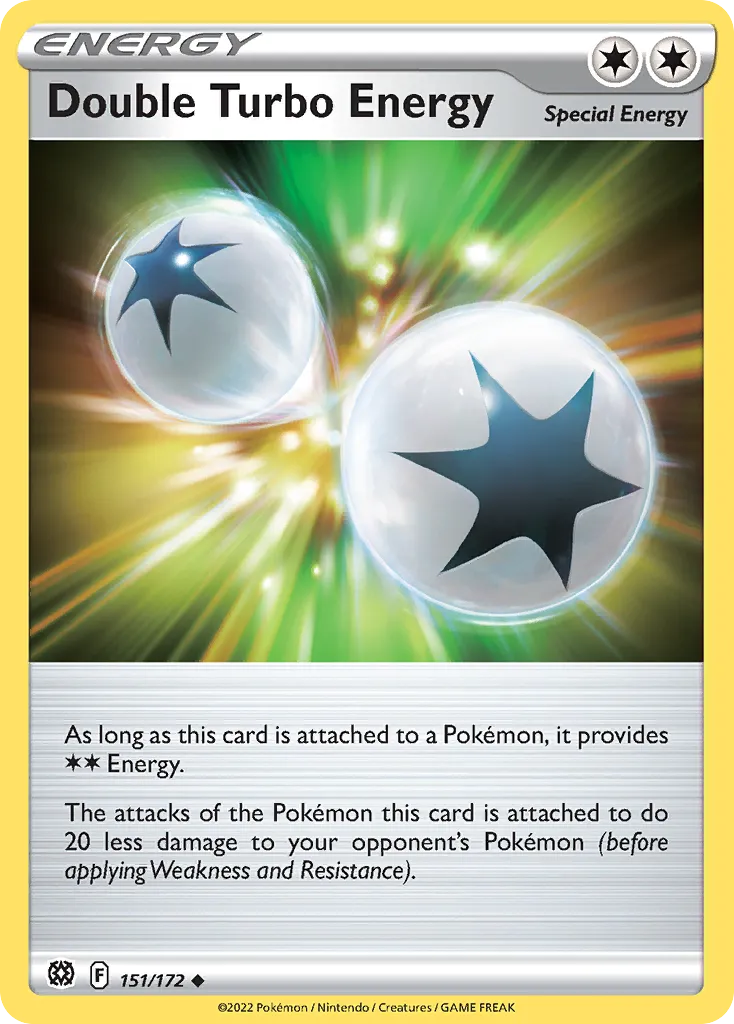 Double Turbo Energy — SWSH09: Brilliant Stars — Pokémon