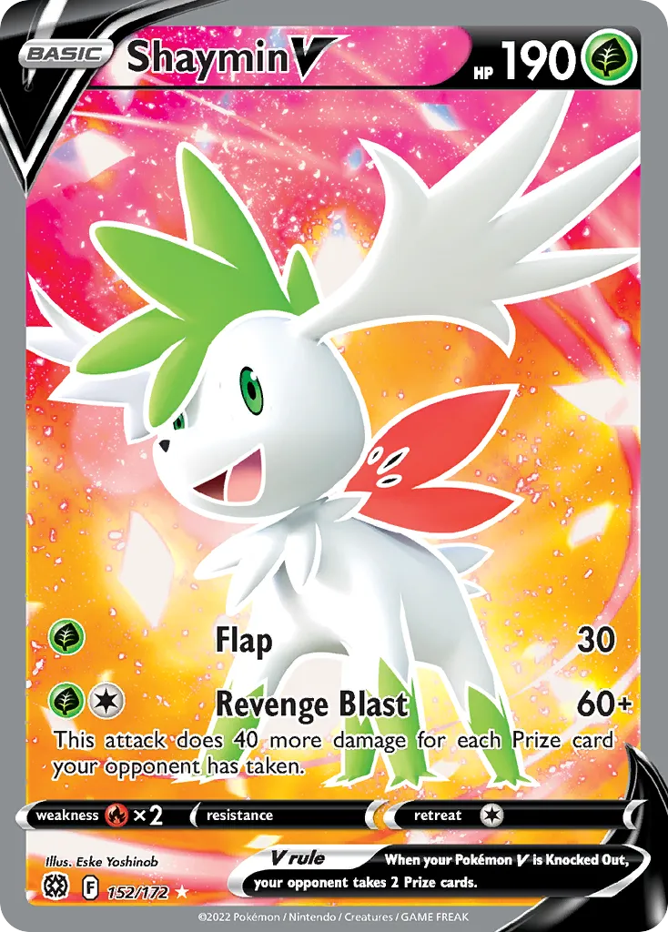 Shaymin V — SWSH09: Brilliant Stars — Pokémon