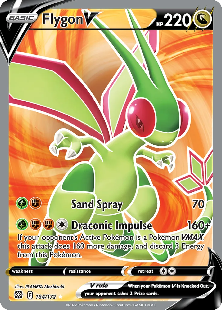 Flygon V — SWSH09: Brilliant Stars — Pokemon
