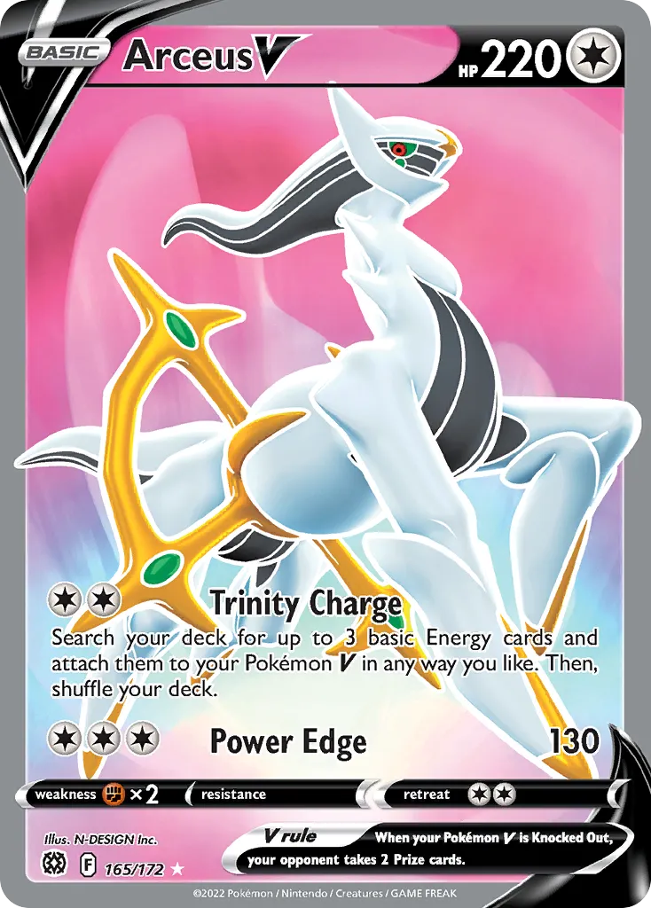 Arceus V — SWSH09: Brilliant Stars — Pokémon