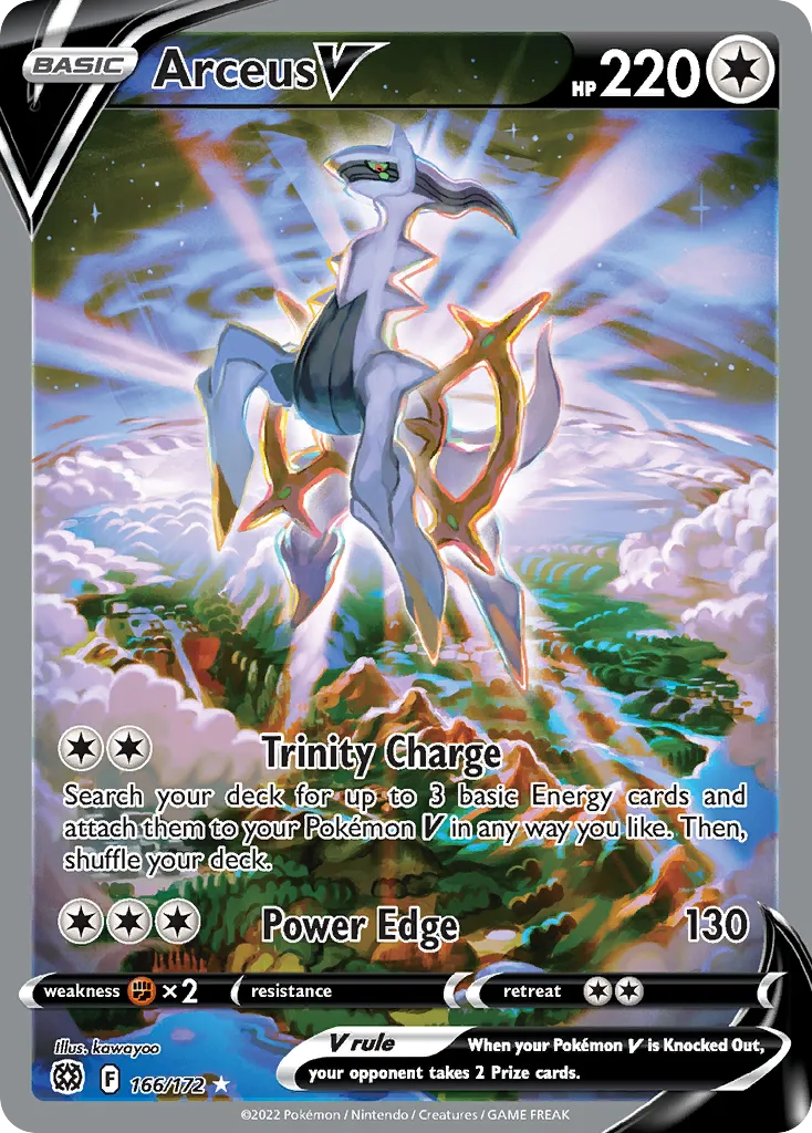 Arceus V — SWSH09: Brilliant Stars — Pokémon
