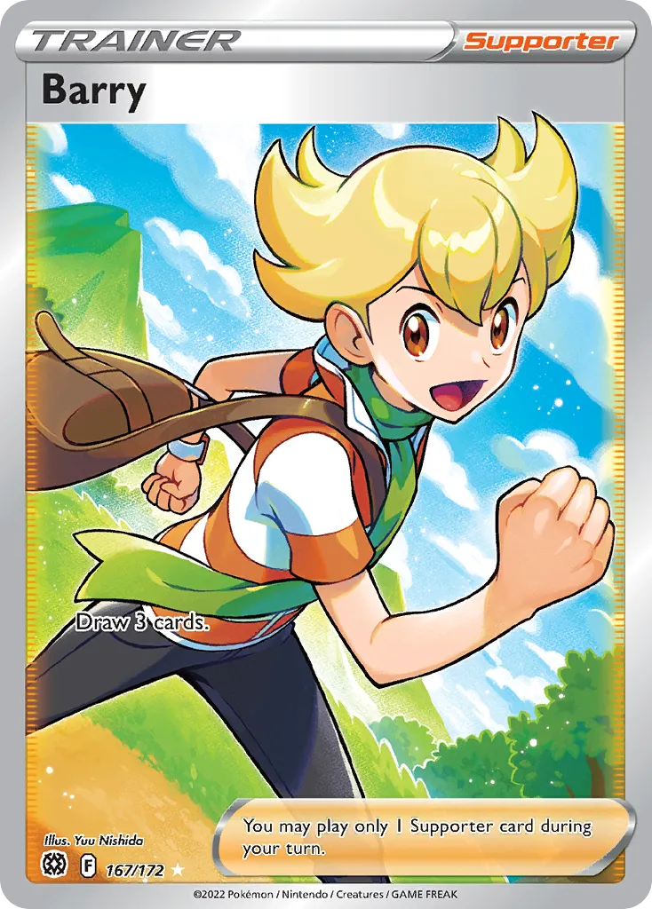 Barry — SWSH09: Brilliant Stars — Pokémon