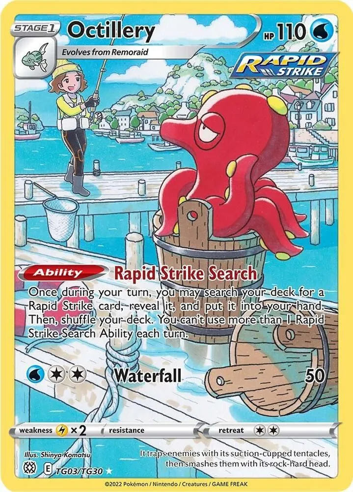 Octillery — SWSH09: Brilliant Stars Trainer Gallery — Pokémon