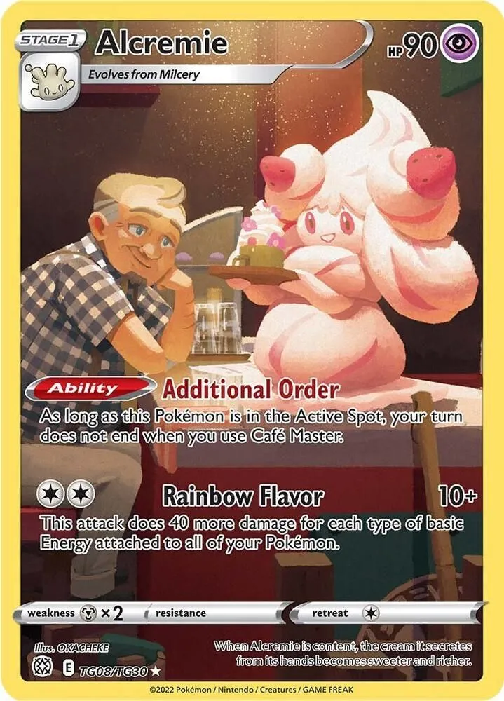 Alcremie — SWSH09: Brilliant Stars Trainer Gallery — Pokémon