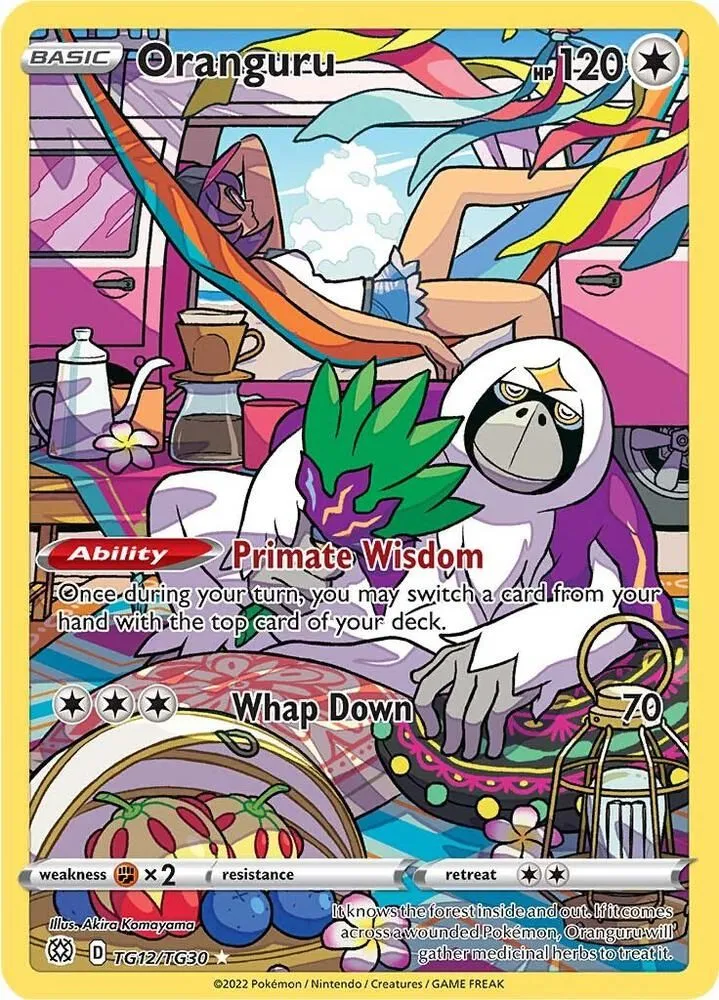 Oranguru — SWSH09: Brilliant Stars Trainer Gallery — Pokémon