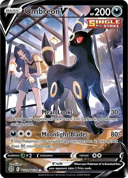 Umbreon V — SWSH09: Brilliant Stars Trainer Gallery — Pokemon