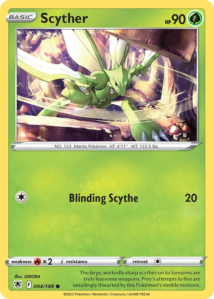 Scyther — SWSH10: Astral Radiance — Pokemon