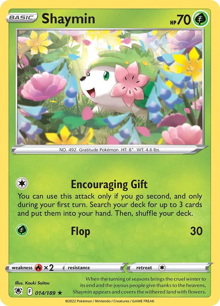 Shaymin — SWSH10: Astral Radiance — Pokémon