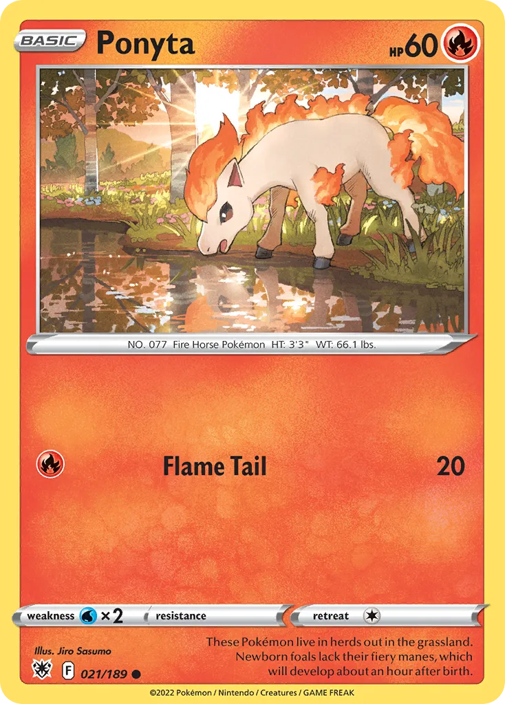 Ponyta — SWSH10: Astral Radiance — Pokémon
